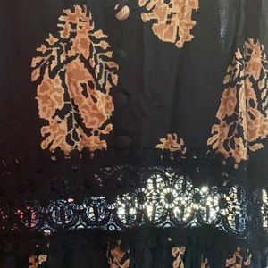 Fashion over Maxi dress with split thigh detail